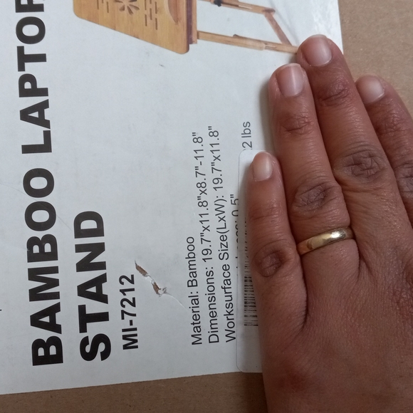 Bamboo Laptop Stand Brand New!!! - Picture 9 of 10